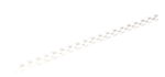 Plastic Combs - Round Back, 1/4", 20 sheets, White, 25 pack__52329 RF.png